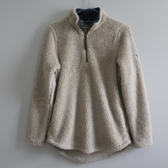 Charles River Apparel Tops - Charles River Sherpa Pullover Half-zip Jacket